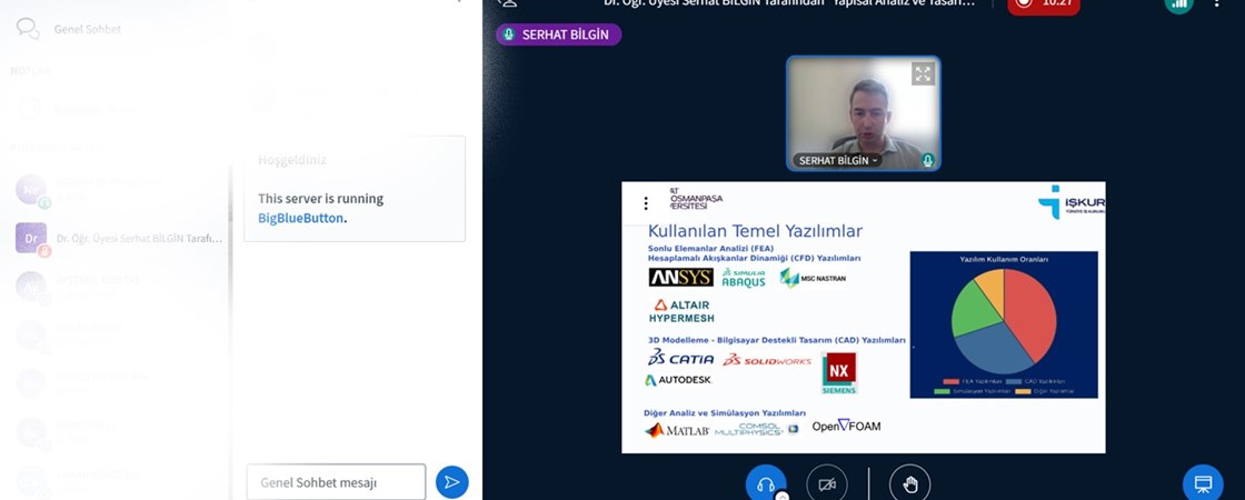 İşKur Sanal Kariyer Fuarında Üniversitemiz Tanıtımı